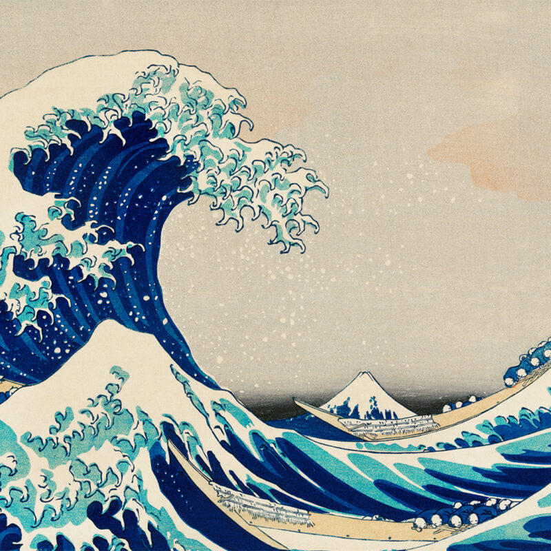 Fineart Print The Great Wave off Kanagawa by Katsushika Hokusai